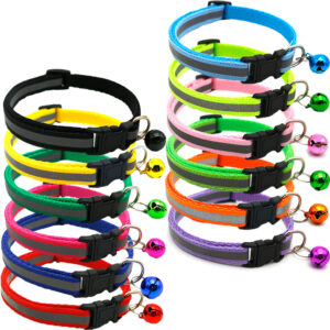 Reflective Cat Collar with Bell