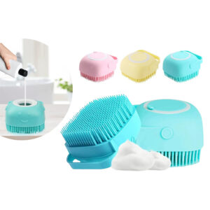 2-in-1 Bath Brush with Shower Gel Dispenser
