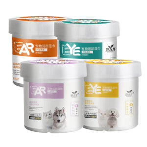Dorrikey Pet Eye Ear Wet Wipes