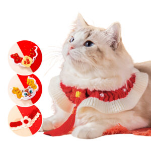 Pet CNY Adjustable Knitted Collar