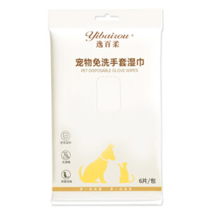Pet Glove Wipes 6pcs